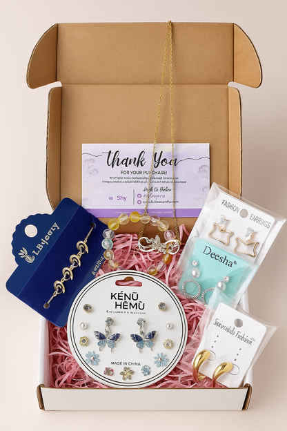 🌸 Wishy India Exclusive Jewelry Gift Hamper 🌸